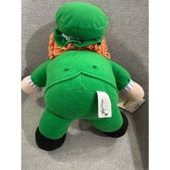 Vtg San Francisco Music Box Co Plush Leprechaun Irish Eyes Smiling Not working - Picture 5 of 12